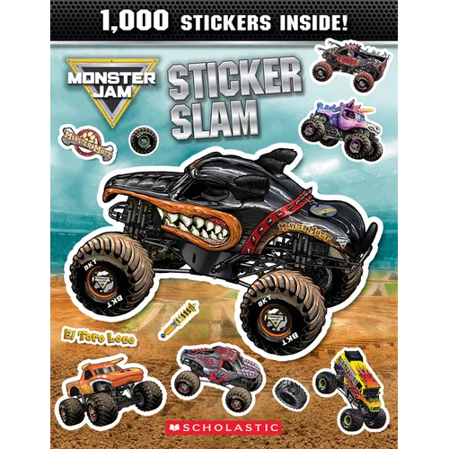 Monster Jam Sticker Slam