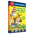 Cooking with Dr. Seuss Step Into Reading 4-Book Boxed Set: Cooking with the Cat; Cooking with the Grinch; Cooking with Sam-I-Am; Cooking with the Lora