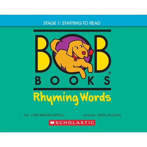 Bob Books - Rhyming Words Hardcover Collection of 10 Stories Decodable Phonics Stories, Ages 4 and Up, Kindergarten (Stage 1: Starting to Read)
