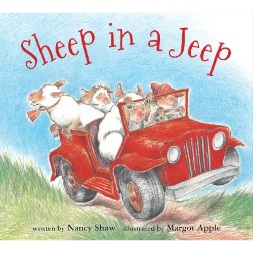 Sheep in a Jeep Board Book