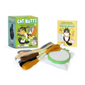 Cat Butts Cross-Stitch Kit: Includes 4 Patterns
