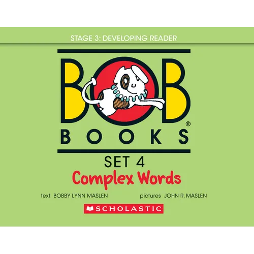 Bob Books - Complex Words Hardcover Bind-Up Phonics, Ages 4 and Up, Kindergarten, First Grade (Stage 3: Developing Reader)