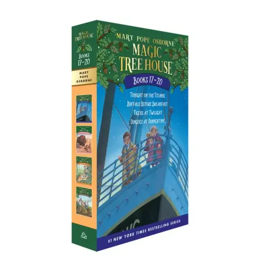 Magic Tree House Books 17-20 Boxed Set: The Mystery of the Enchanted Dog
