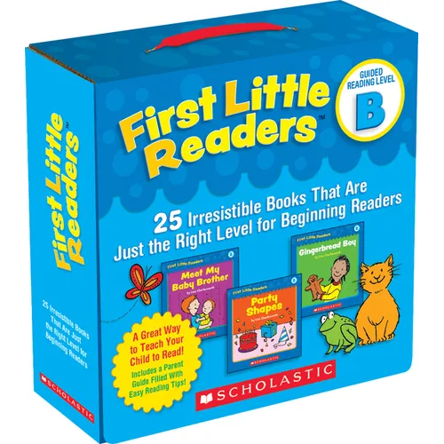 First Little Readers Parent Pack: Guided Reading Level B: 25 Irresistible Books That Are Just the Right Level for Beginning Readers