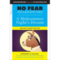 A Midsummer Night's Dream: No Fear Shakespeare Deluxe Student Editions - Shakespeare Side-By-Side Plain English