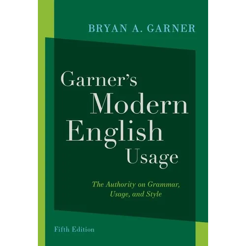 Garner's Modern English Usage