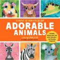 Learn to Watercolor Adorable Animals: 20 Step-By-Step Beginner-Friendly Lessons on Watercolor Paper - Includes Watercolor Pad with Sketches-No Drawing