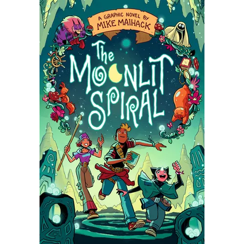 The Moonlit Spiral: A Graphic Novel (a Fantasy Adventure about Treasure Hunting, Magic, Friendship, and Family for Kids Ages 8-12)