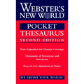 Webster's New World Pocket Thesaurus, Second Edition