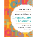 Merriam-Webster's Intermediate Thesaurus - Middle School Thesaurus - Newest Edition